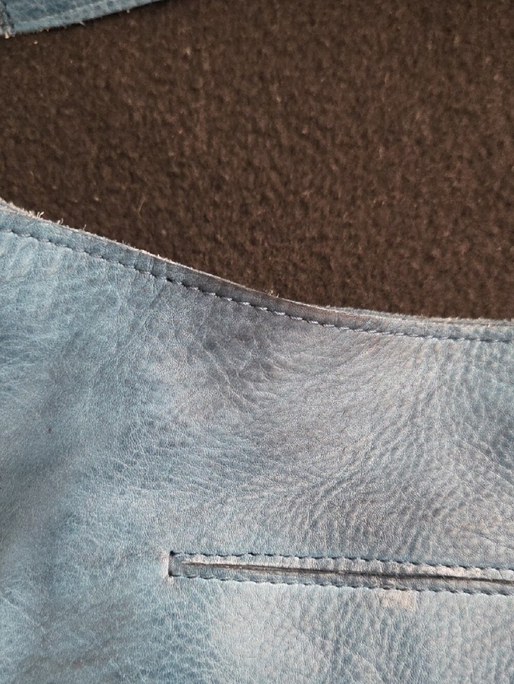 Latico Denim Leather Shoulder Hobo - Picture 7 of 7